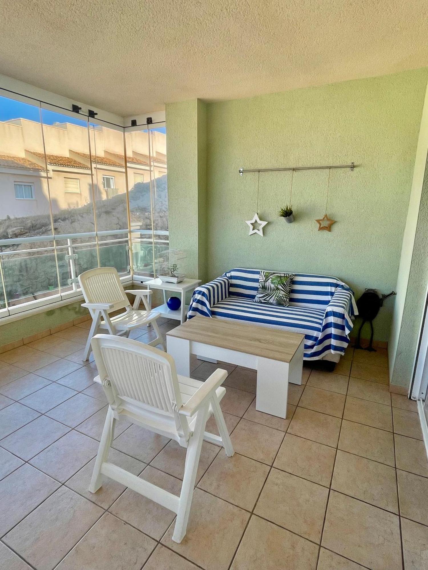Cala Azul Gran Terraza Con Bbq Apartment Cabo de Palos Bagian luar foto