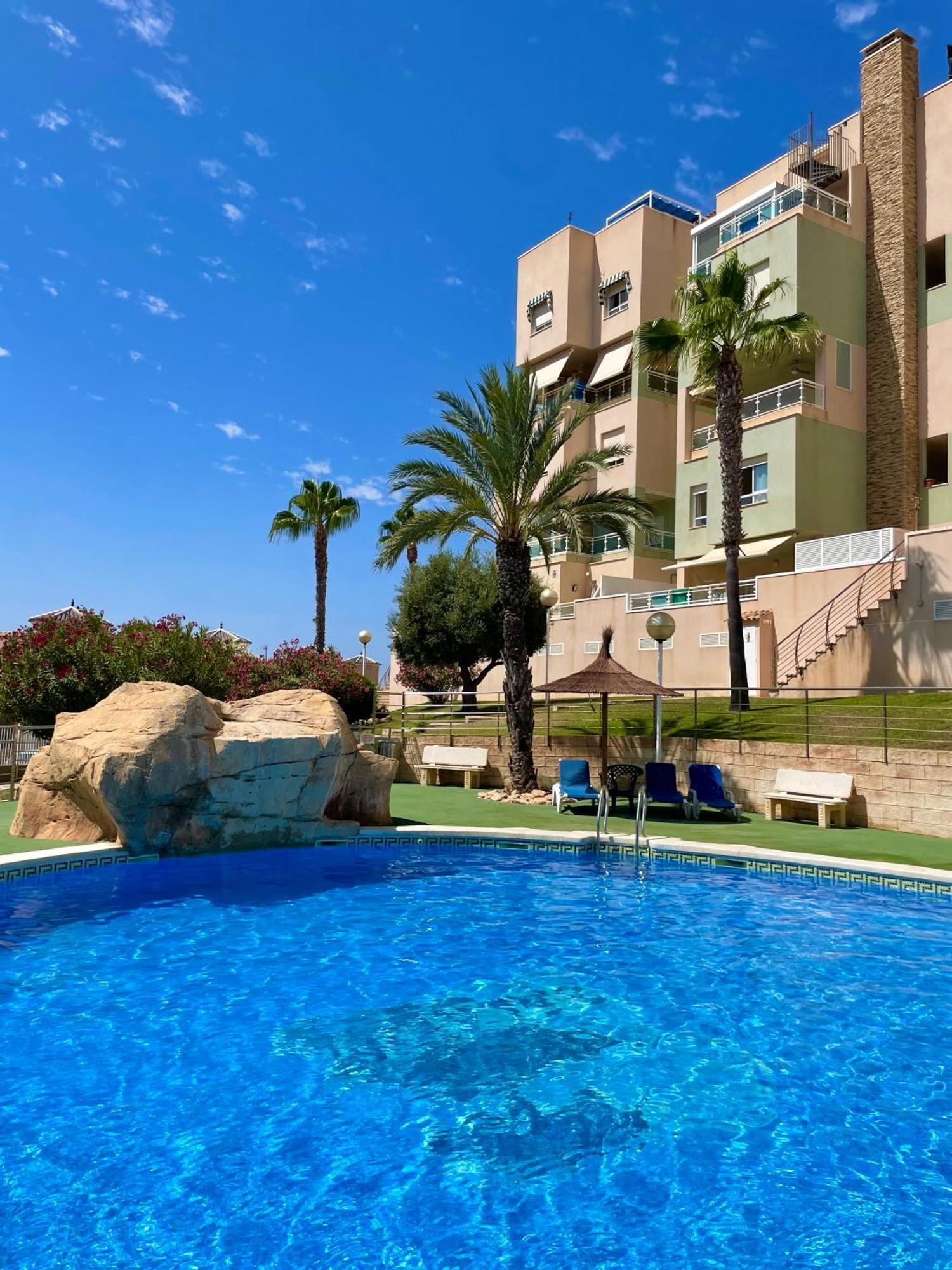 Cala Azul Gran Terraza Con Bbq Apartment Cabo de Palos Bagian luar foto