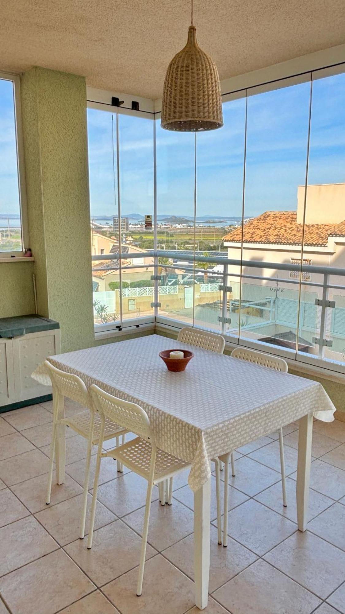 Cala Azul Gran Terraza Con Bbq Apartment Cabo de Palos Bagian luar foto